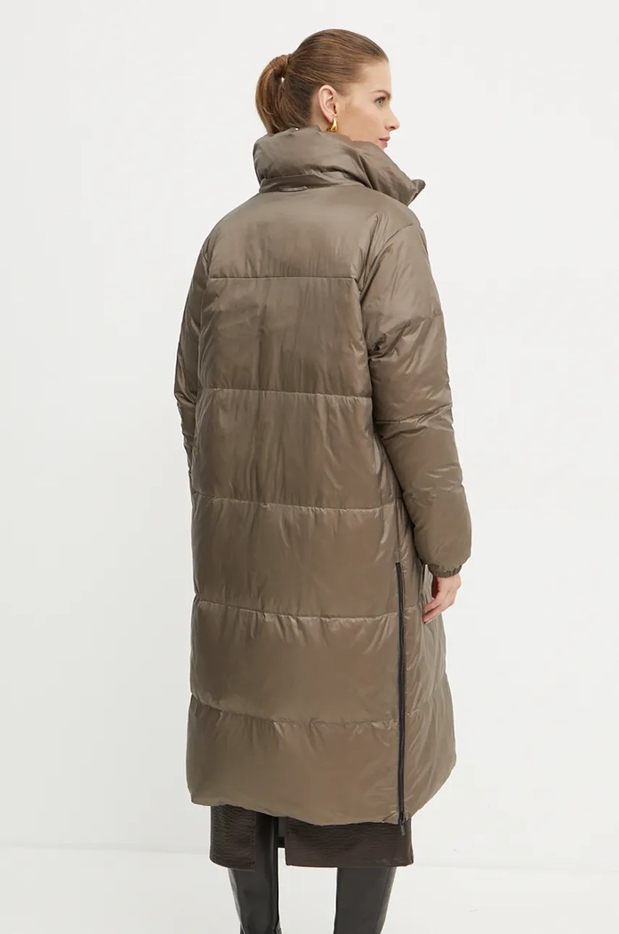 Oboustranná péřová bunda Karl Lagerfeld béžová 246W1505