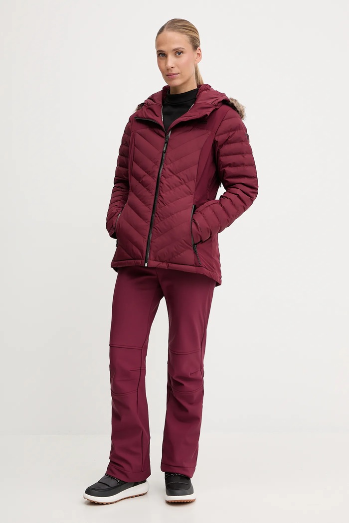 Columbia giacca da sci Bird Mountain 2085641 granata AW25