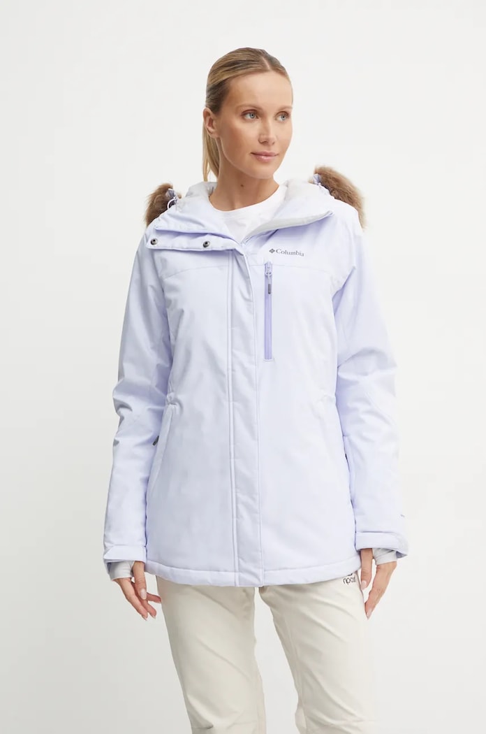 Columbia kurtka narciarska Ava Alpine sporty zimowe fioletowy 2085831