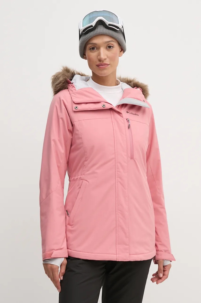 Skijaška jakna Columbia Ava Alpine zimski sportovi roza 2085831