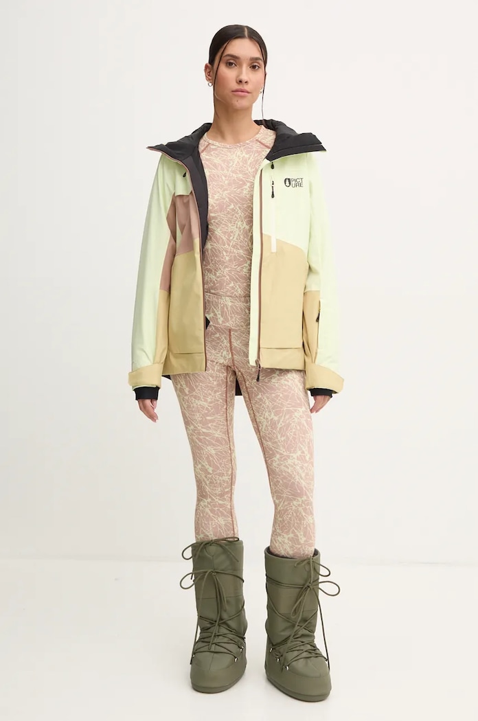 Яке Picture Seen WVT0369 жълт AW24