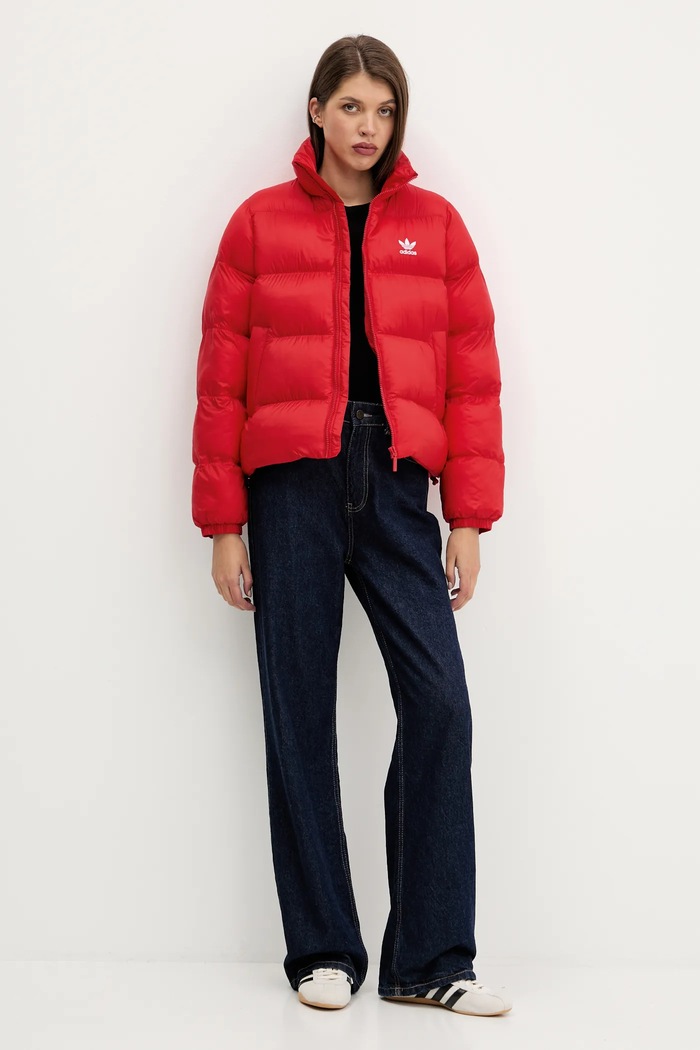adidas Originals Kurtka JD0422 czerwony AW25