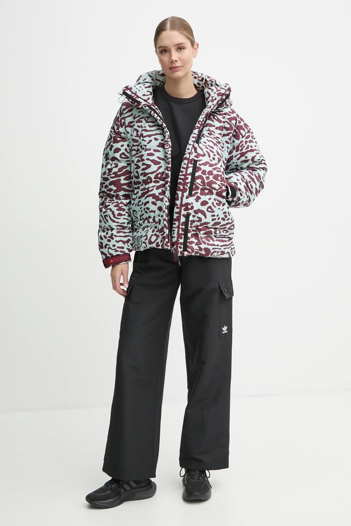 adidas by Stella McCartney geaca IW3844 turcoaz AW24