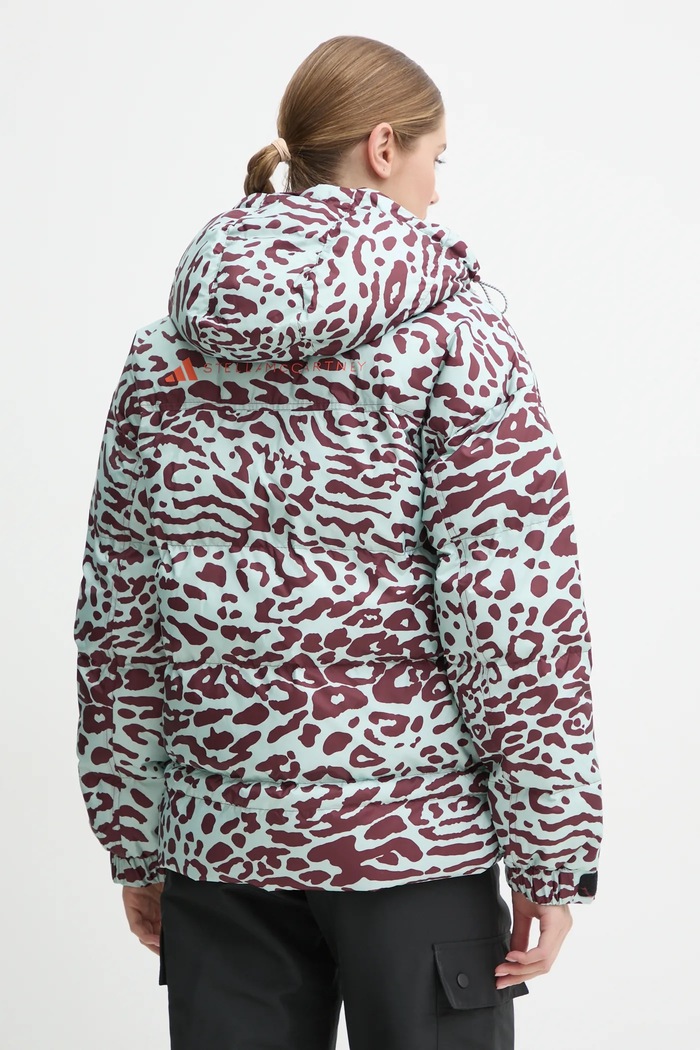 Îmbrăcăminte adidas by Stella McCartney geaca IW3844 turcoaz