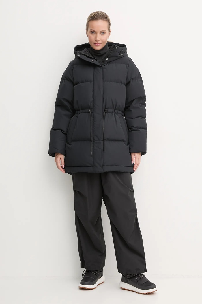 Péřová bunda Peak Performance Firn Down G79877 černá AW24
