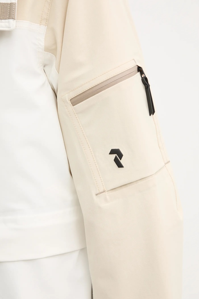 Peak Performance kurtka narciarska Stretch G78996 beżowy