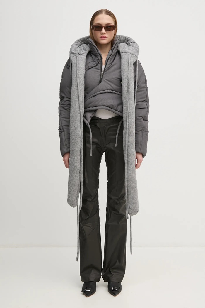 Ottolinger kurtka Deconstruced Cropped Puffer Jacket 2209060111