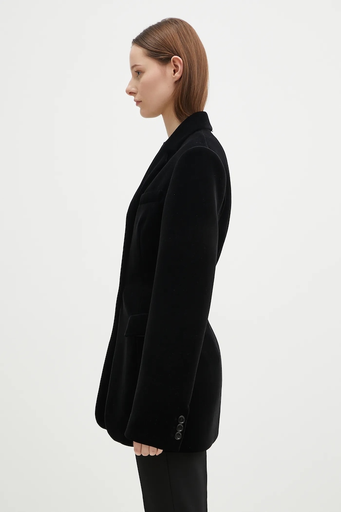 Sportmax velour blazer Albero1234 2422916013600 black AW24