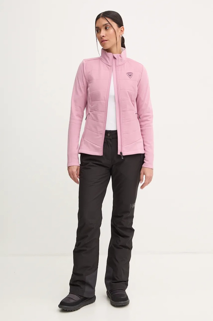Rossignol bluza sportowa Classique Hybrid RLNWL16 różowy AW24