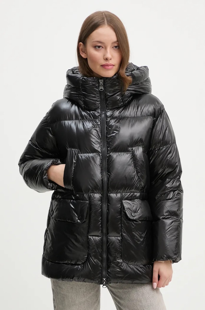 Péřová bunda Hetrego DAILA 8N727 černá AW24