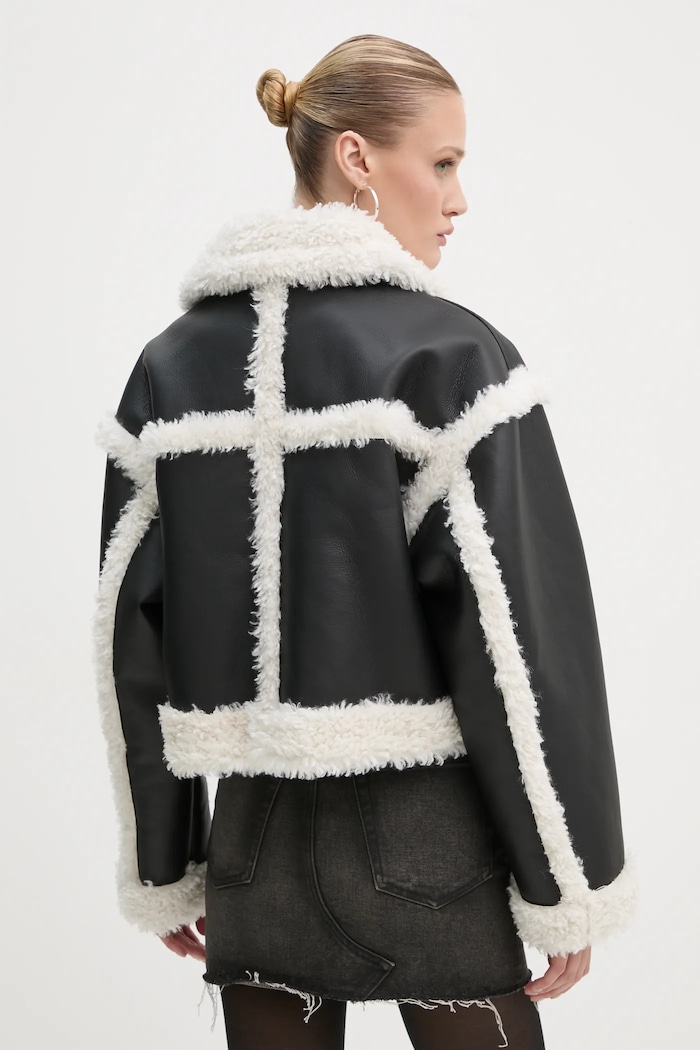 Ρούχα Μπουφάν Stand Studio Kristy Jacket 61090.9010 μαύρο
