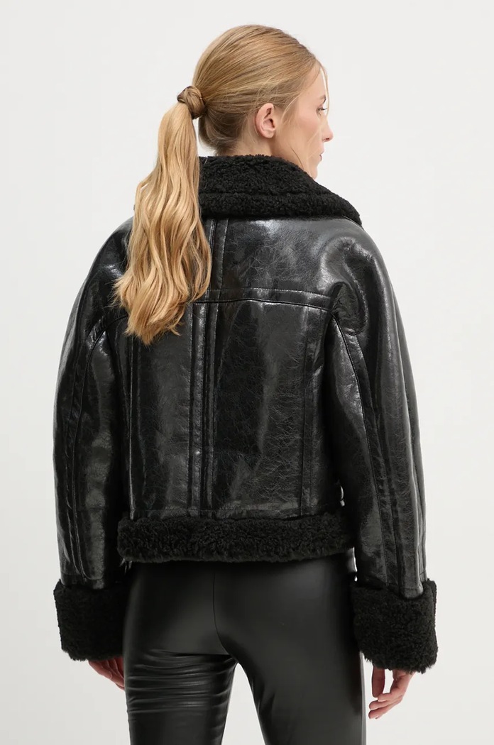 Odzież Stand Studio kurtka Aby Jacket 62258.9143 czarny