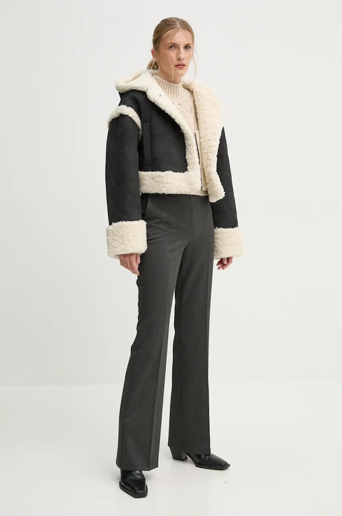 Μπουφάν Stand Studio London Jacket 66341.9142 μαύρο AW24