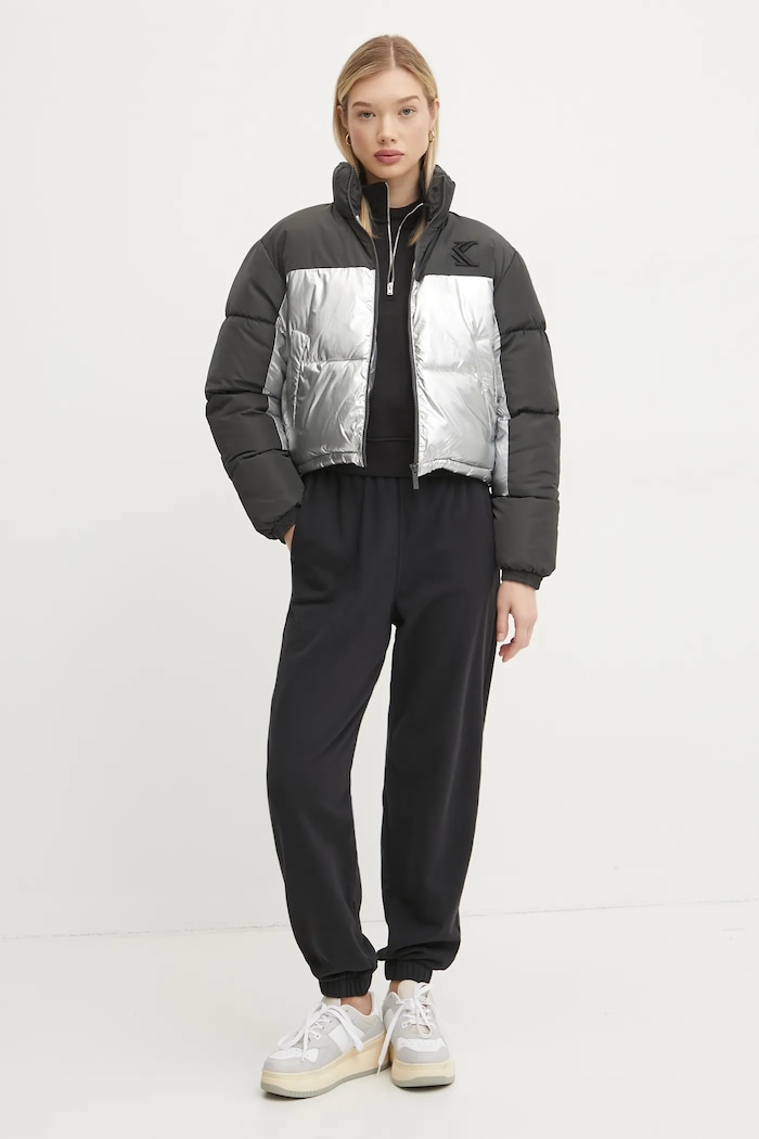 Karl Kani kurtka 61760015 srebrny AW24