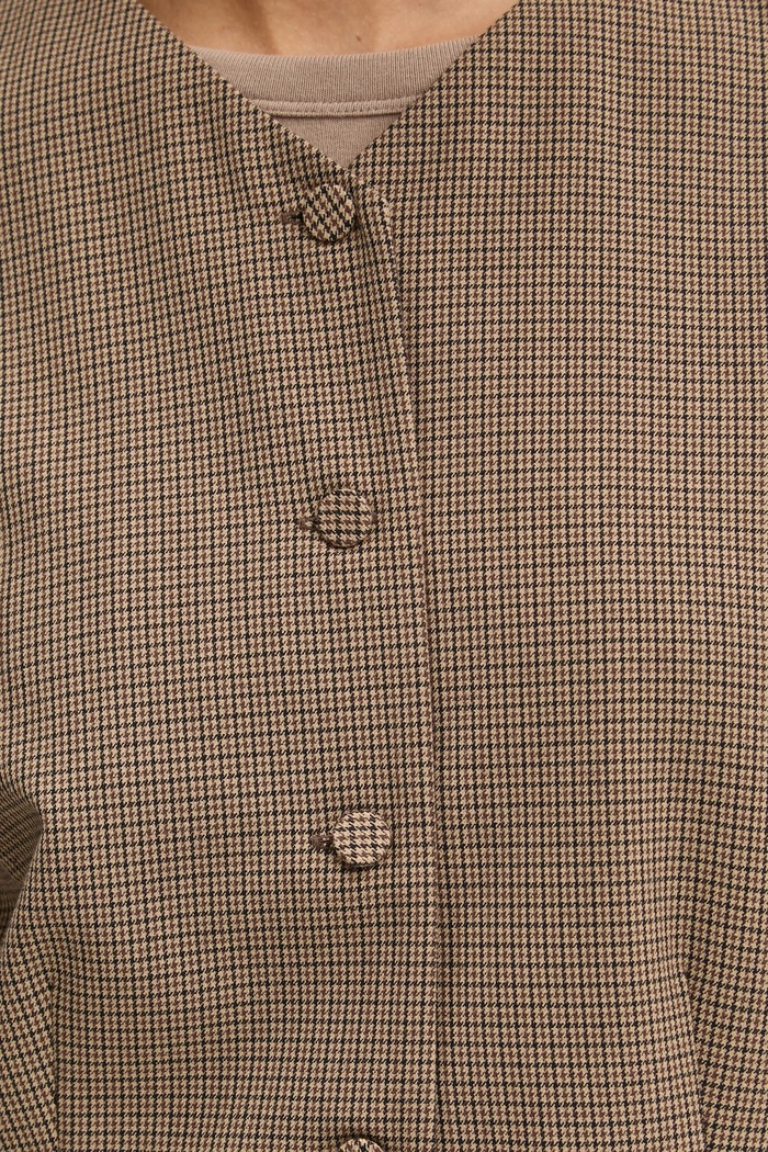 Елек Abercrombie & Fitch KI140.4497.426 кафяв