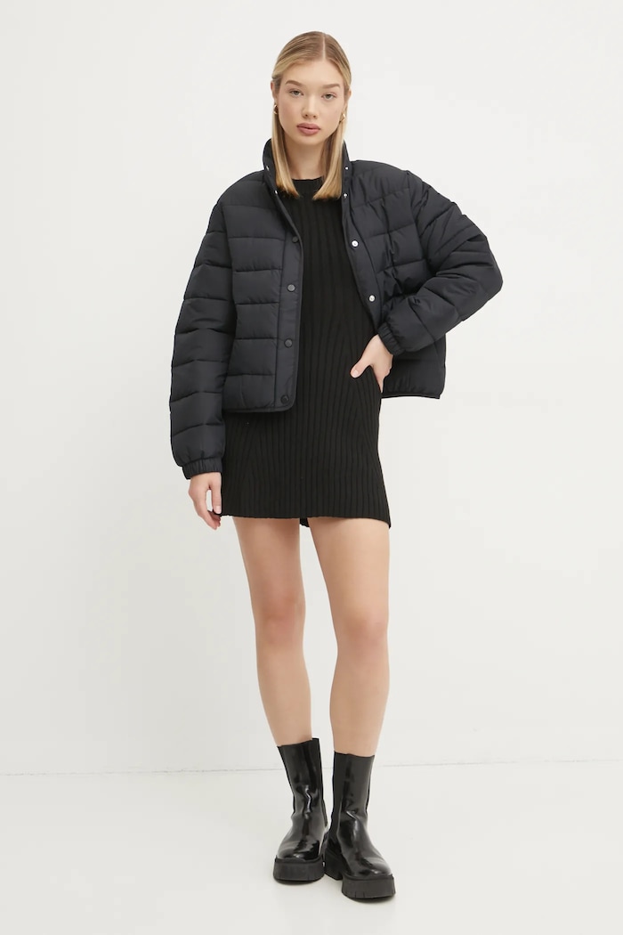 Hollister Co. geaca KI344.4102.901 negru AW24