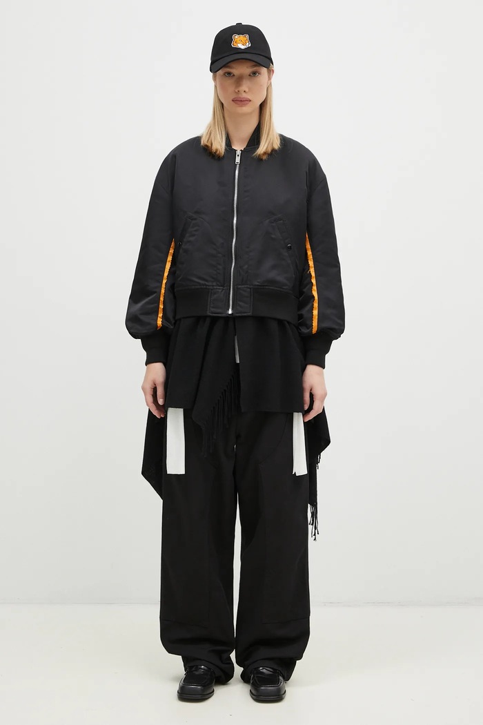 Undercover bomber jacket Blouson other black UC2D1202.2
