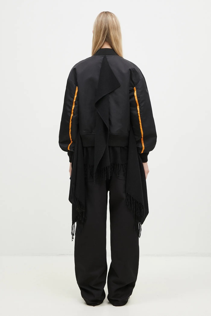 Clothing Undercover bomber jacket Blouson UC2D1202.2 black
