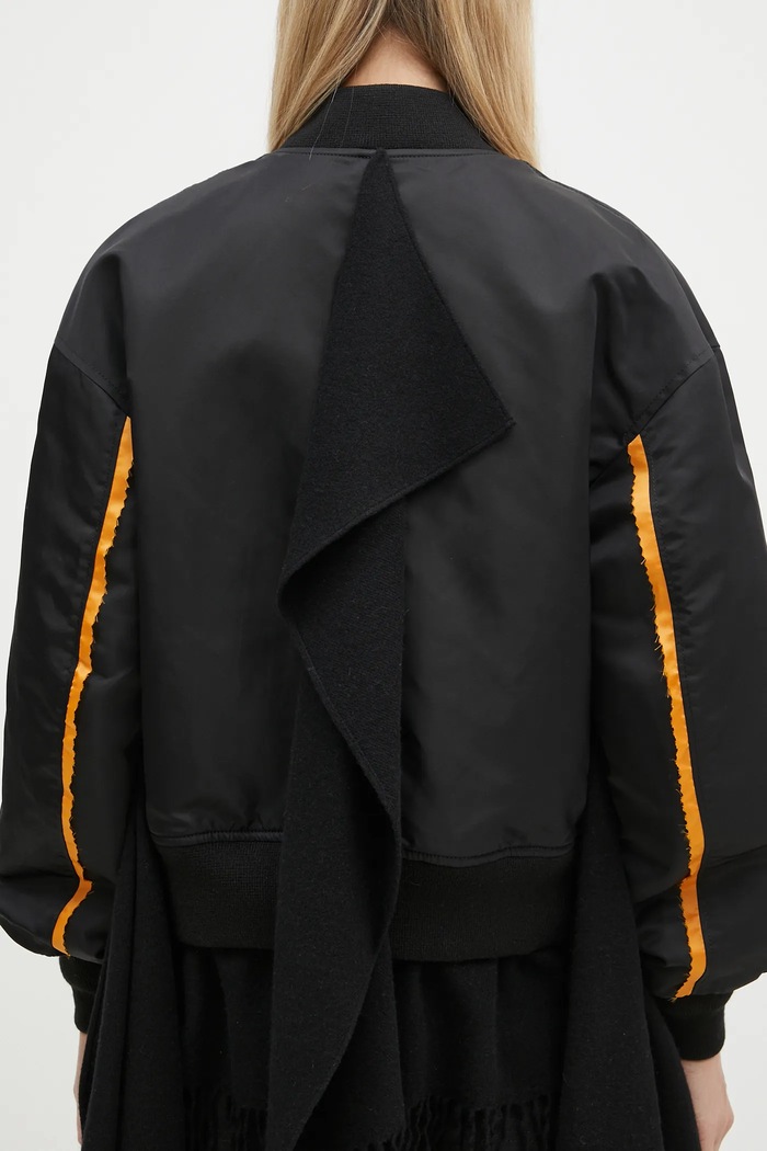 Undercover bomber jacket Blouson black UC2D1202.2