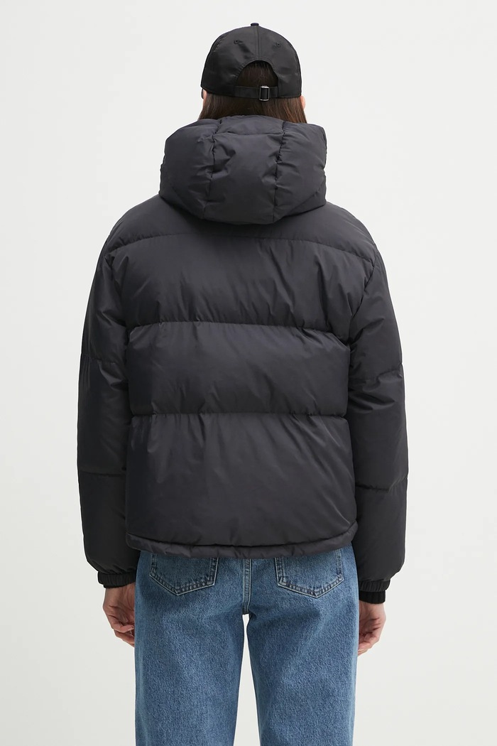Clothing Sporty & Rich jacket Running Hooded Down OW020514141BA01 black
