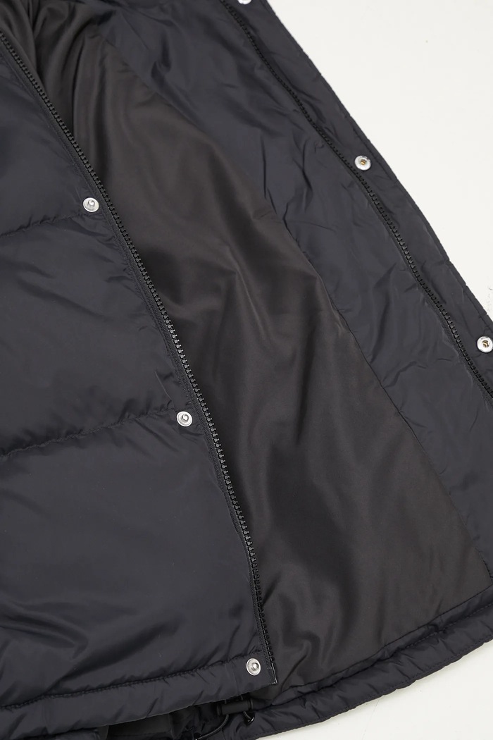 Sporty & Rich jacket Running Hooded Down OW020514141BA01 black