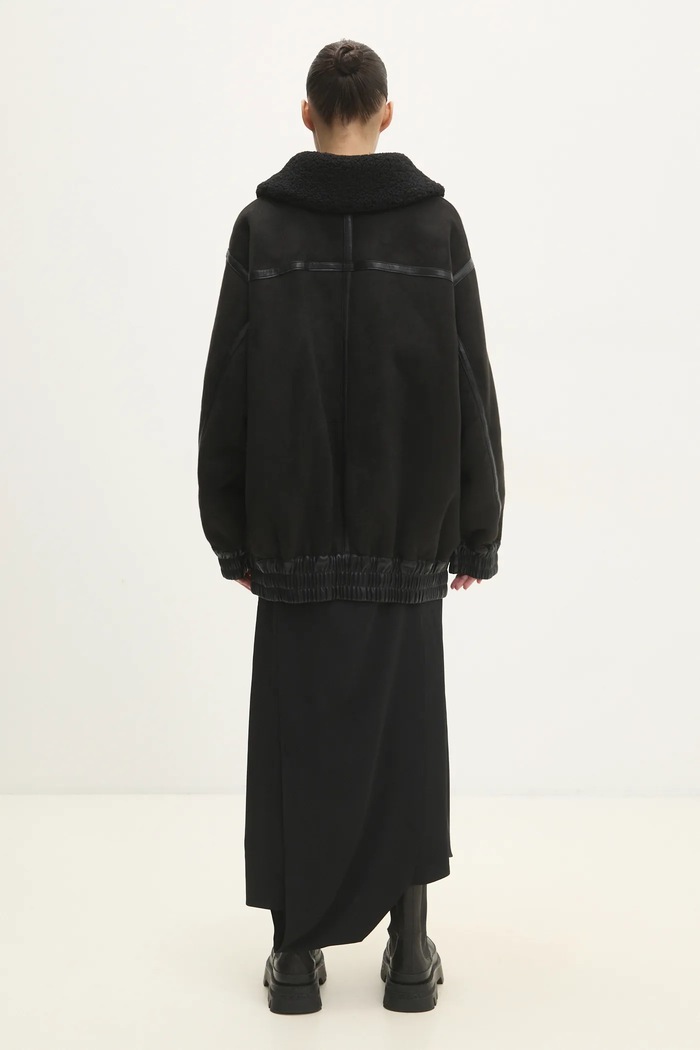 Clothing Rotate jacket Oversized Bomber 113189100 black