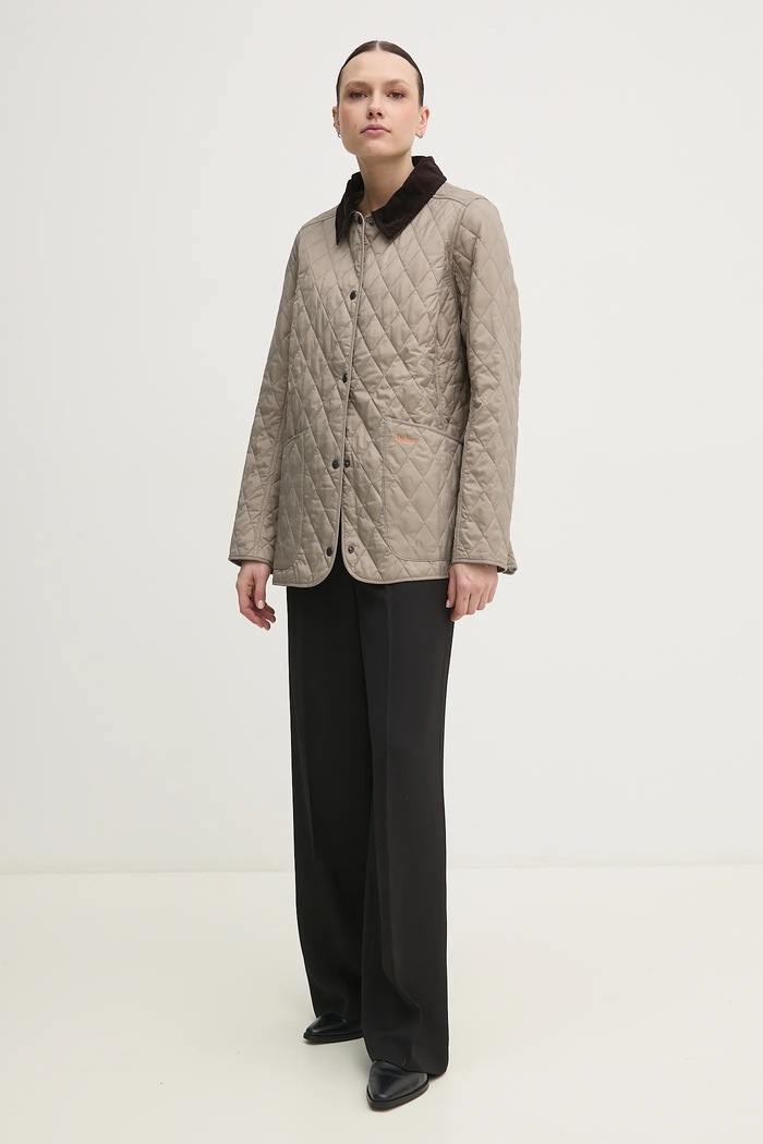 Barbour kurtka LQU0471 beżowy SS25