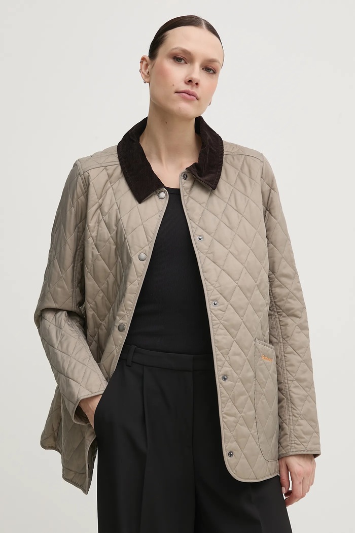 Barbour kurtka beżowy LQU0471