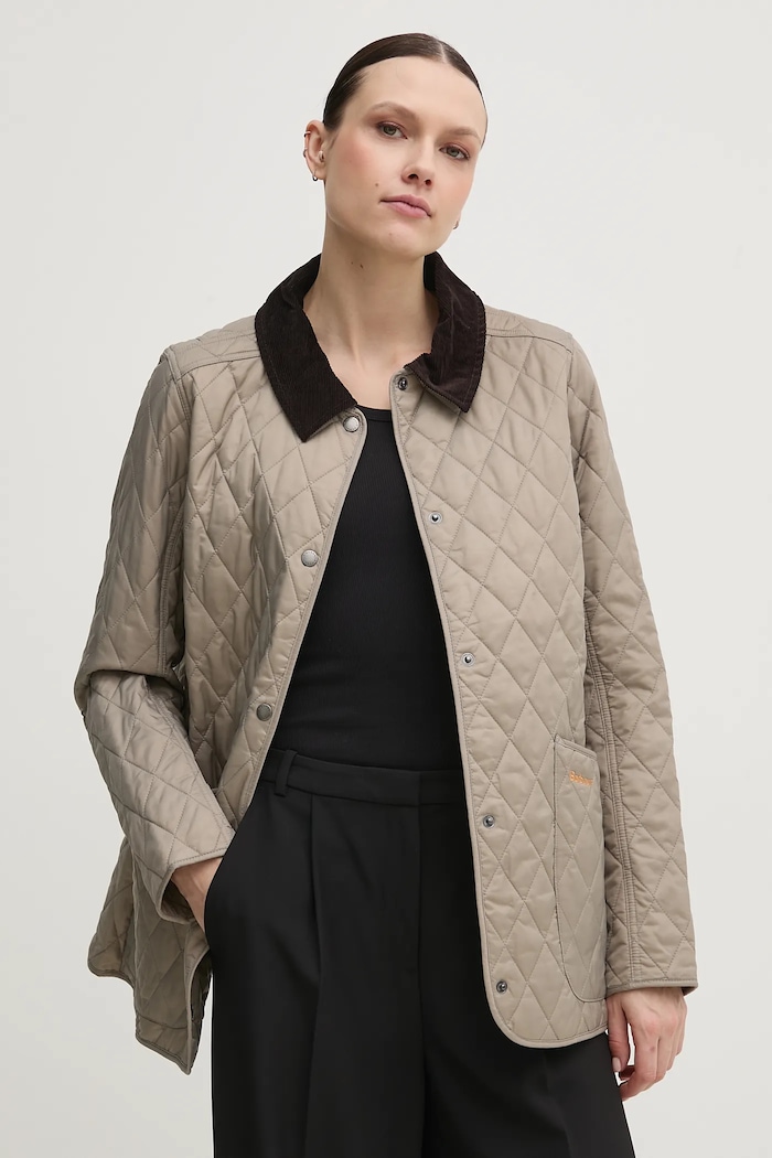 Barbour kurtka beżowy LQU0471