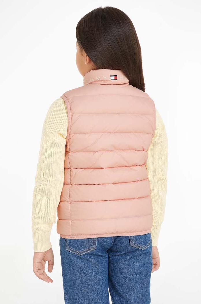 Tommy Hilfiger bezrękawnik puchowy dziecięcy KS0KS00439.G.9BYH.128.1