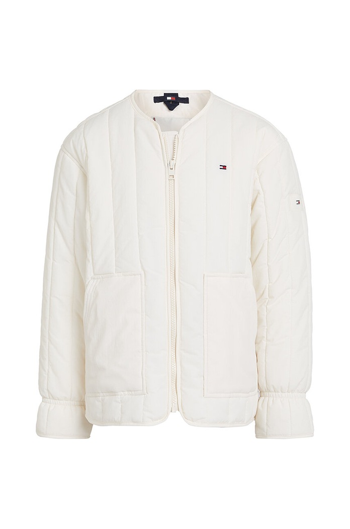 Tommy Hilfiger kurtka dziecięca KG0KG08051.9BYH beżowy AW24