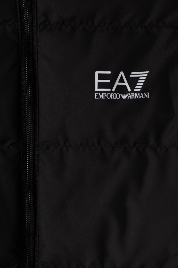 DÍVKA EA7 Emporio Armani Prošívaná bunda dětská 8NFB08.FNF8Z černá