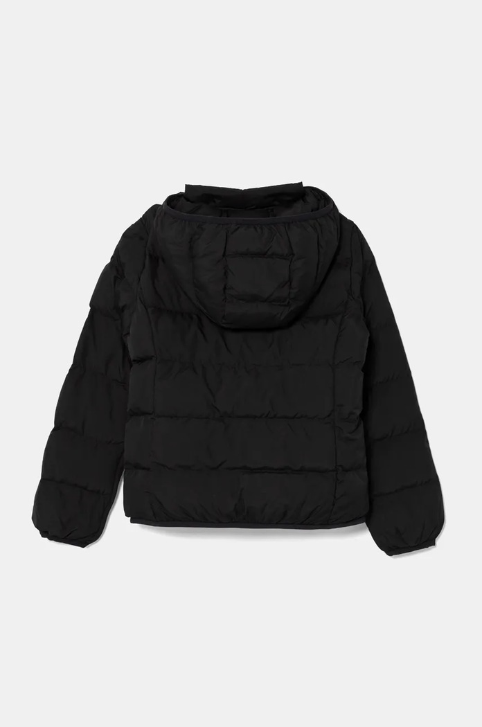 EA7 Emporio Armani kurtka pikowana dziecięca 8NFB08.FNF8Z czarny AW25