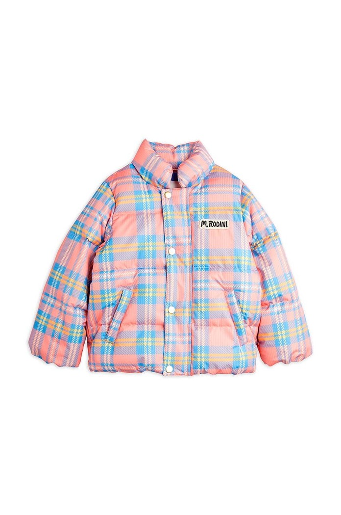 Mini Rodini kurtka dziecięca 2471014128 różowy AW24