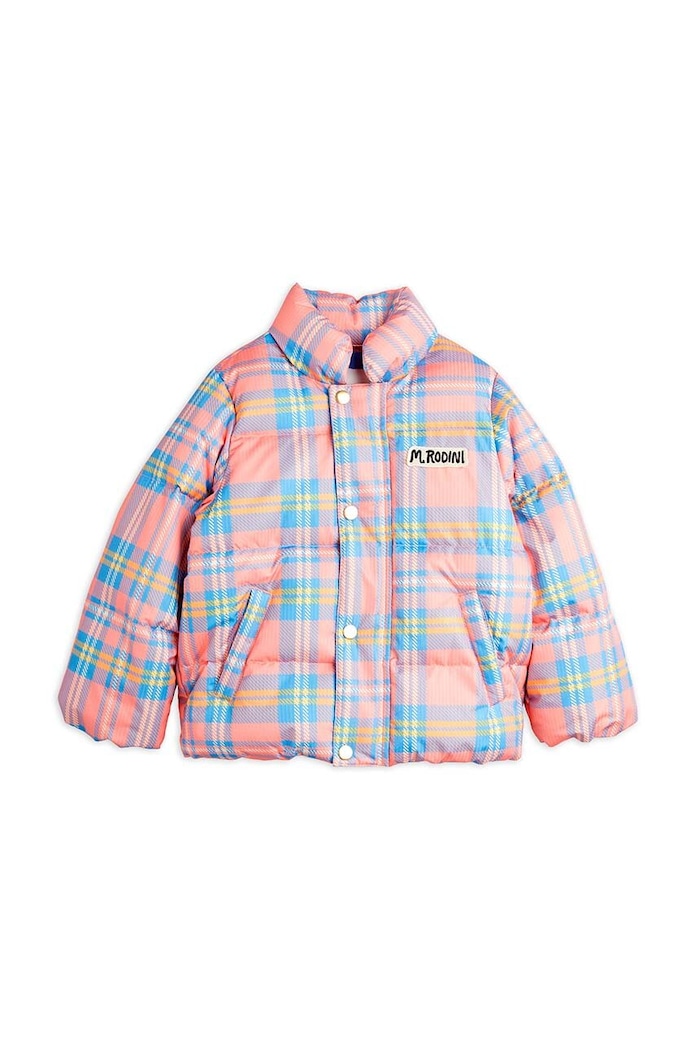 Mini Rodini kurtka dziecięca 2471014128 różowy AW24