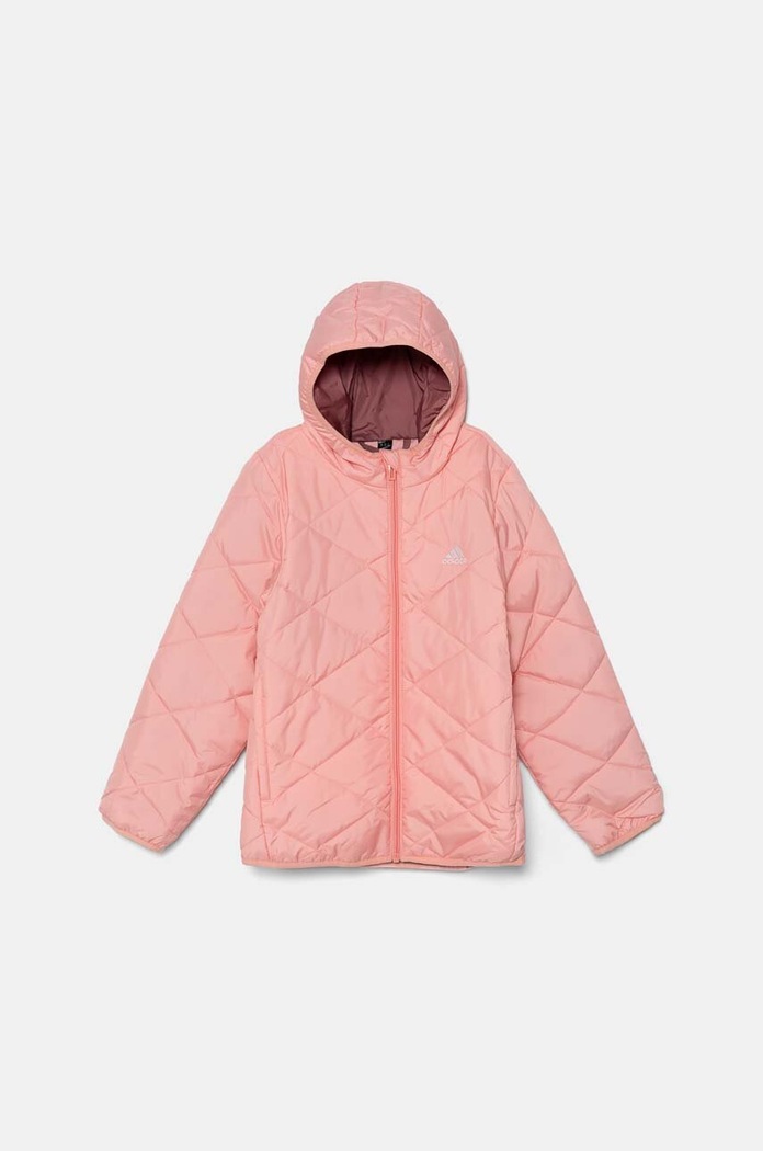 Otroška jakna adidas J LT PADKT JF4344 roza AW24