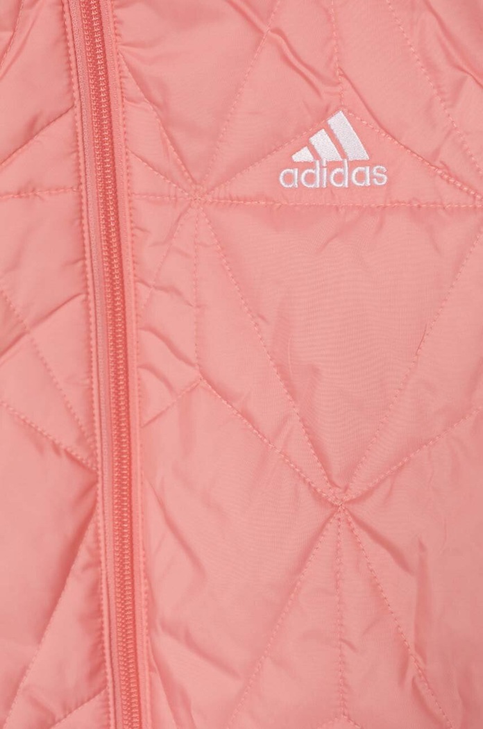 Παιδικό μπουφάν adidas LK LT PADKT ροζ JF4345