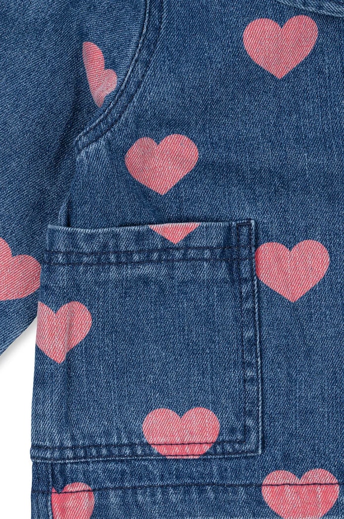Детская джинсовая куртка Konges Sløjd MAGOT DENIM SHIRT GOTS KS101581