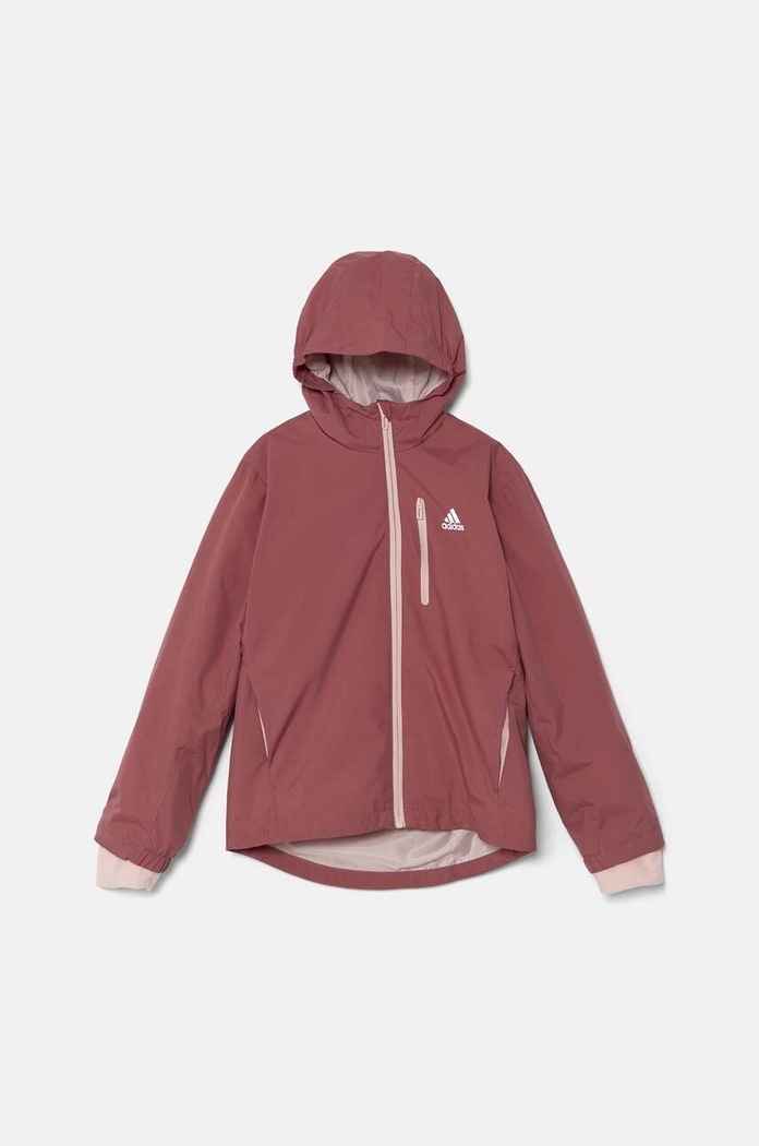 Dječja jakna adidas J 2in1KT IW0546 roza AW24