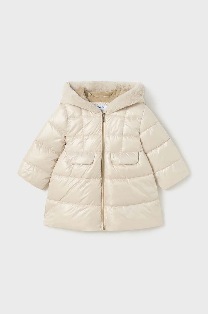 Детско яке Mayoral 2483.4F.Baby.9BYH бежов AW24