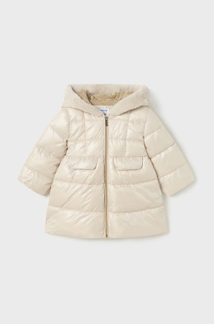 Детско яке Mayoral 2483.4F.Baby.9BYH бежов AW24