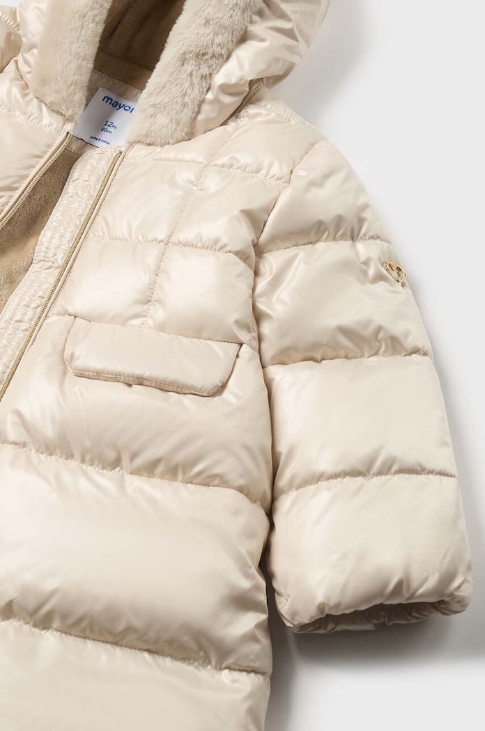 Момиче Детско яке Mayoral 2483.4F.Baby.9BYH бежов