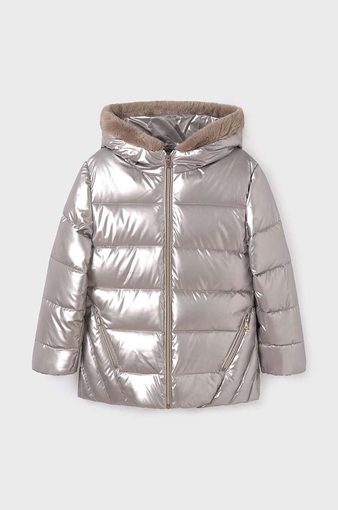 Детско яке Mayoral 7483.8D.Junior.9BYH бял AW24