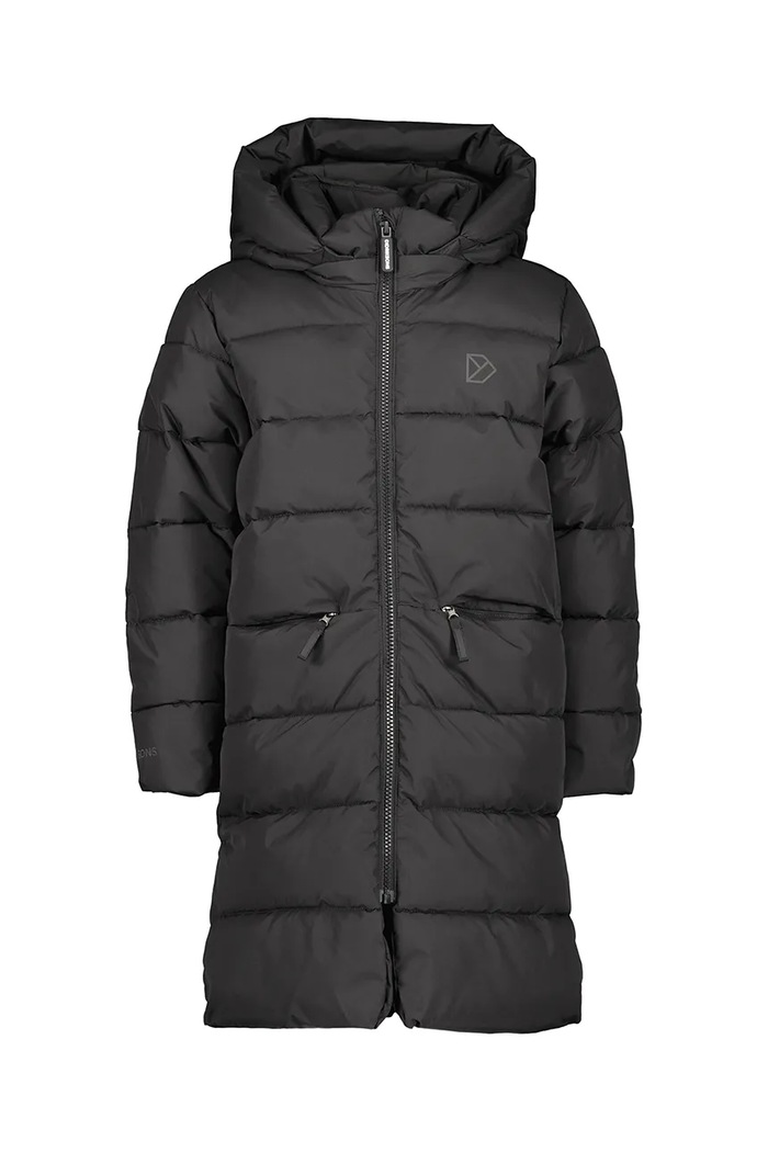 Dětská bunda Didriksons OLIVIN K PARKA L 505495 černá AW24