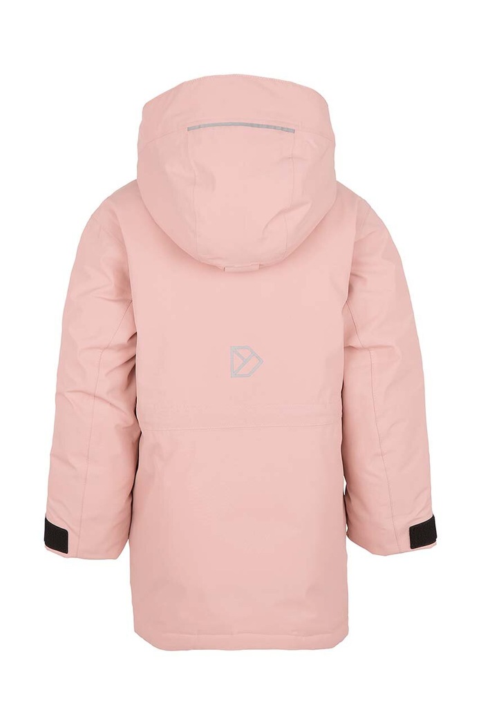 Dětská bunda Didriksons TUNDRAN KIDS PARKAS 505526 růžová AW24