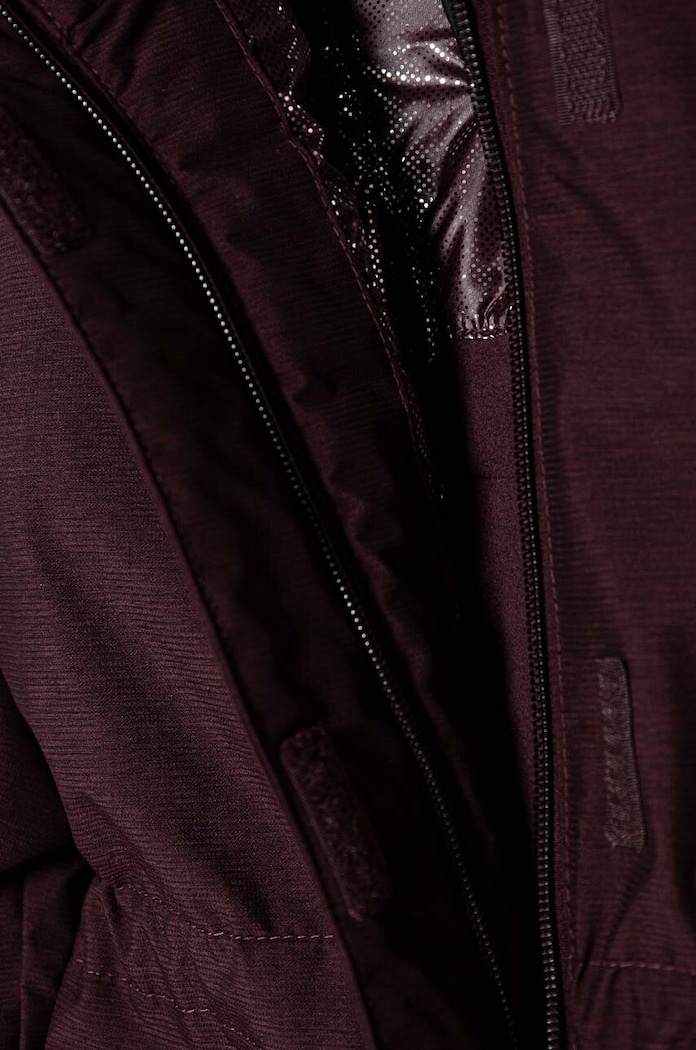 Dětská parka Columbia burgundské 2090241