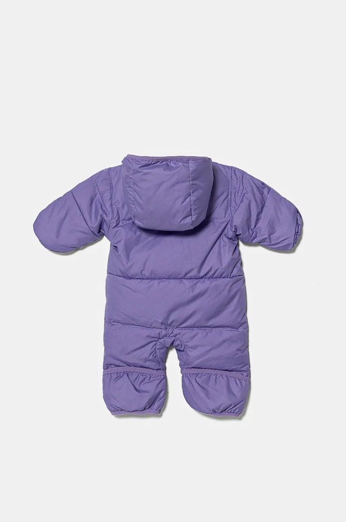 Columbia kombinezon puchowy niemowlęcy Snuggly Bunny Bunting 2088791.G fioletowy AW24