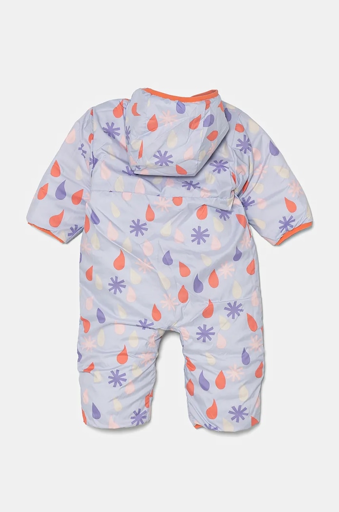 Columbia kombinezon niemowlęcy Powder Lite Reversible Bunting fioletowy 2088751.G