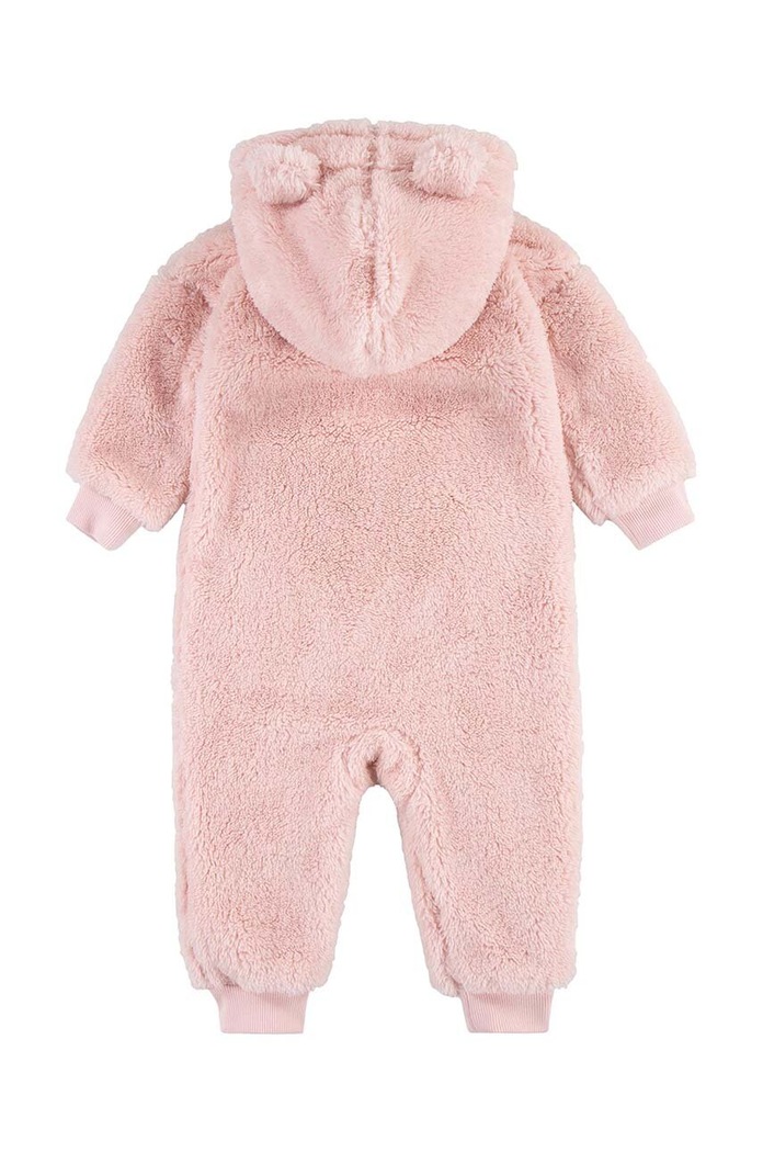 Levi's kombinezon niemowlęcy BEAR SHERPA COVERALL 6EL511 różowy AW25