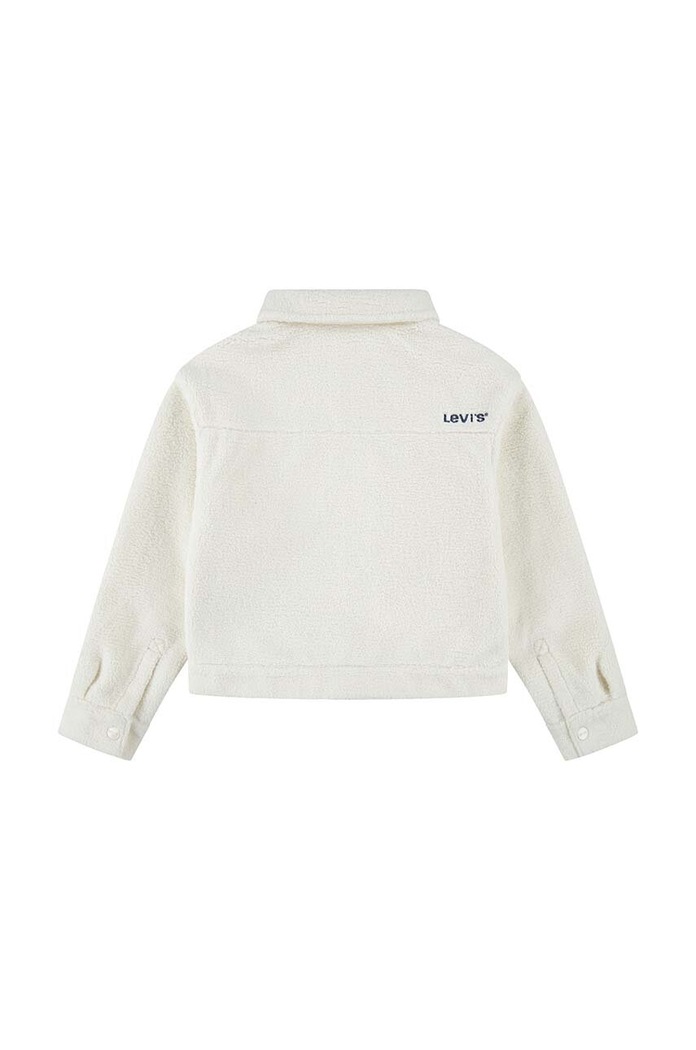 Levi's kurtka dziecięca BOXY FIT SHERPA TRUCKER 4EL264 beżowy AW24